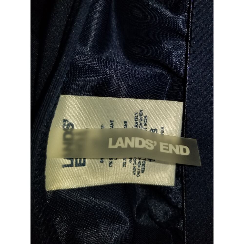 Womens Swim Dress-LANDS' END-'Deep Sea Navy' 'Tummy Control UPF 50'-16W - Picture 6 of 6